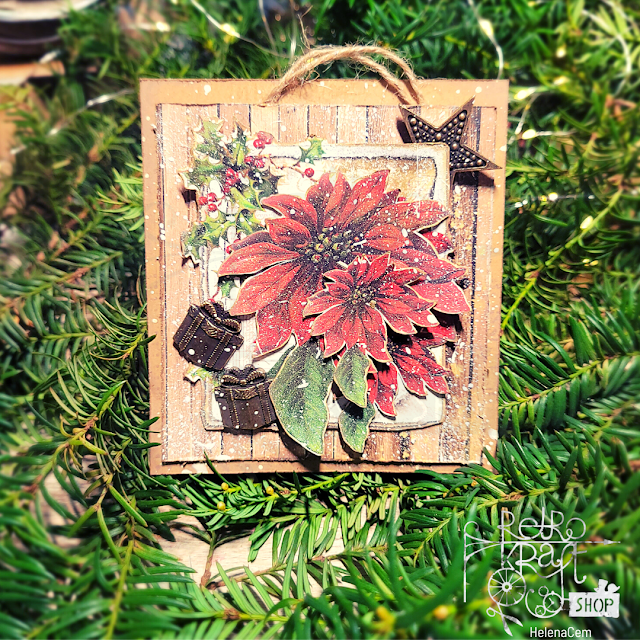 Papier 30x30 - Art Journal Christmas 2 - Holly UHK Gallery
