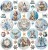 Zestaw papierów do scrapbookingu 30x30 Cozy Winterland CC-F34-CW-13-00 Craft O'Clock