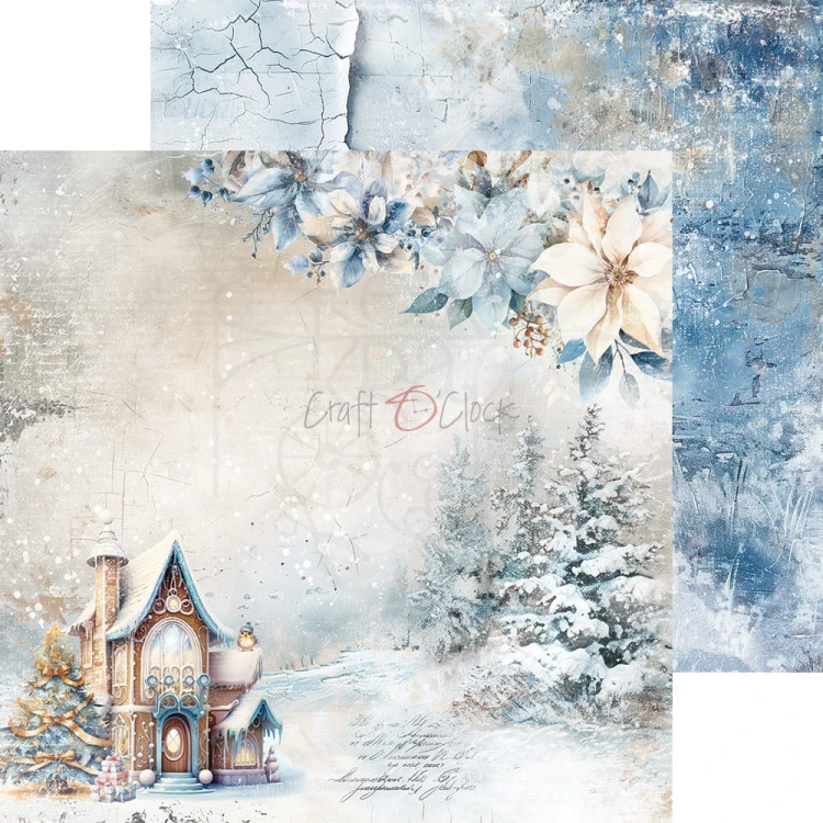 Zestaw papierów do scrapbookingu 20x20 Cozy Winterland CC-F34-CW-13-07 Craft O'Clock
