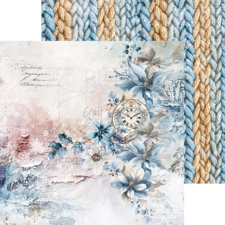 Zestaw papierów do scrapbookingu 20x20 Cozy Winterland CC-F34-CW-13-07 Craft O'Clock