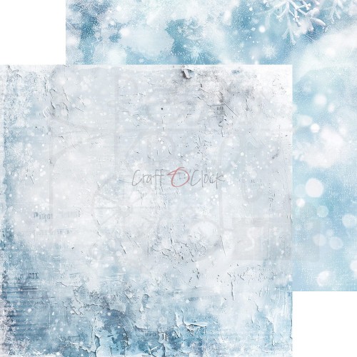 Zestaw papierów do scrapbookingu 20x20 Cozy Winterland Basic CC-F34-CW-13-08 Craft O'Clock