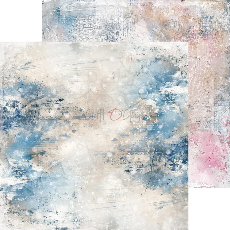 Zestaw papierów do scrapbookingu 20x20 Cozy Winterland Basic CC-F34-CW-13-08 Craft O'Clock