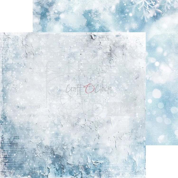 Zestaw papierów do scrapbookingu 20x20 Cozy Winterland Mix CC-F34-CW-13-09 Craft O'Clock