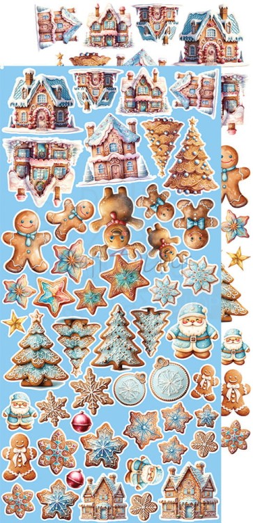 Zestaw dodatków 15x30 Cozy Winterland Mix CC-F34-CW-13-13 Craft O'Clock