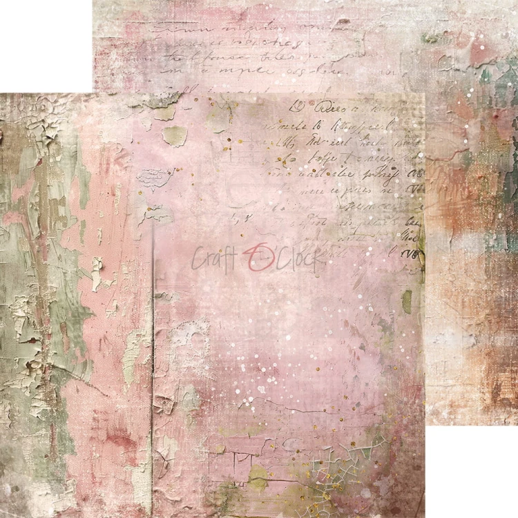 Zestaw papierów do scrapbookingu 20x20 Vintage Sonata Basic CC-F35-VSN-08 Craft O'Clock
