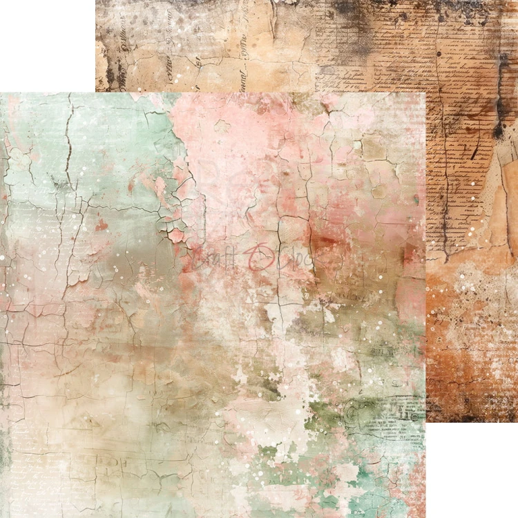 Zestaw papierów do scrapbookingu 20x20 Vintage Sonata Basic CC-F35-VSN-08 Craft O'Clock