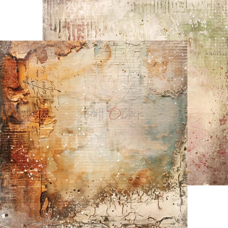 Zestaw papierów do scrapbookingu 20x20 Vintage Sonata Basic CC-F35-VSN-08 Craft O'Clock