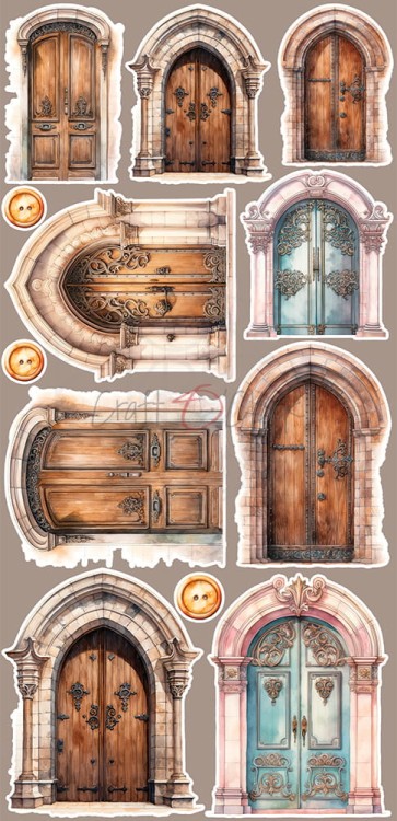 Zestaw dodatków 15x30 Vintage Sonata Vintage CC-F35-VSN-12 Craft O'Clock