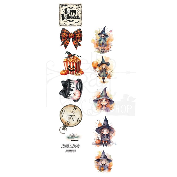 Pasek 5x30 Trick or Treat - Happy Halloween AA-TOT-HH-ext-01 Alchemy of Art