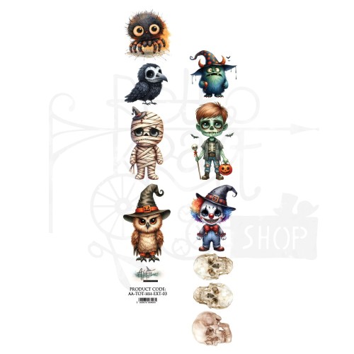 Pasek 5x30 Trick or Treat - Happy Halloween AA-TOT-HH-ext-03 Alchemy of Art