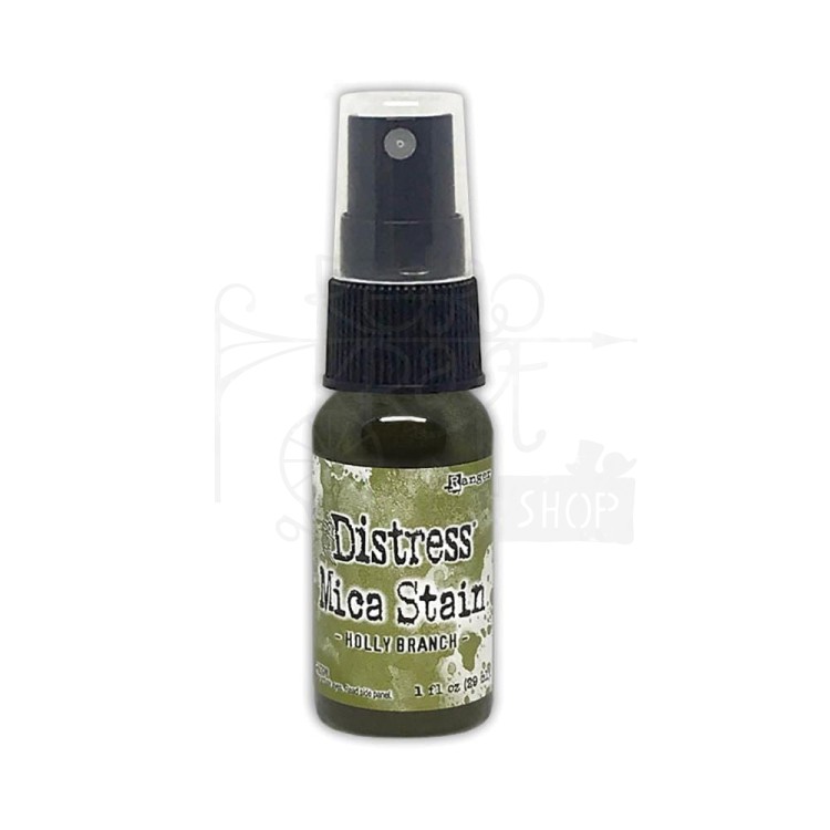 Mgiełka Tim Holtz Distress Mica Stain Holly Branch TSH87298 Ranger