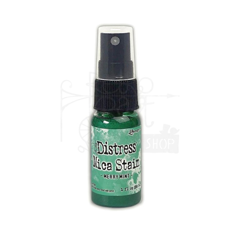 Mgiełka Tim Holtz Distress Mica Stain Merry Mint TSH87335 Ranger