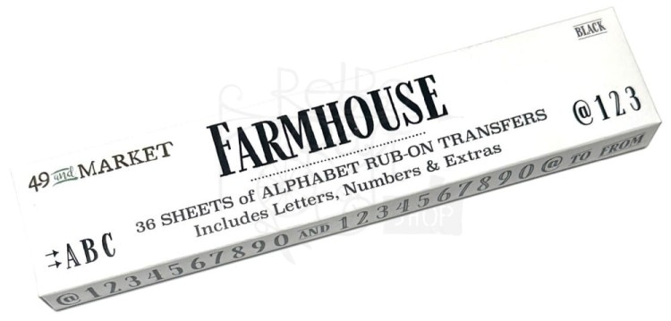 Rub-On Transfer Farmhouse 36 arkuszy ARO-29161 49 And Market
