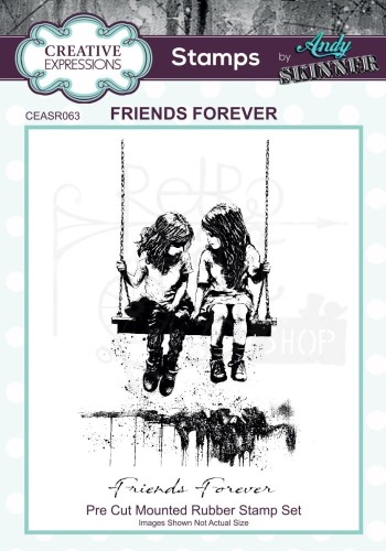 Stempel gumowy kauczukowy Friends Forever by Andy Skinner CEASR063 Creative Expressions