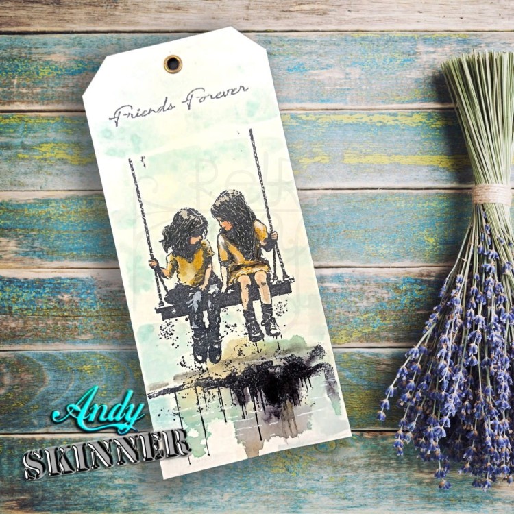 Stempel gumowy kauczukowy Friends Forever by Andy Skinner CEASR063 Creative Expressions