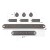 Ozdoby metalowe tagi Idea-ology Halloween Word Plaques + Tags 8szt TH94388 Tim Holtz