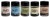 Zestaw Pigmentów Magical Shaker Set Drink Silly 5x10g MSHAKER-SET-05 Lindy's