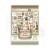 Papier washi A5 Golden Harmony 8 arkuszy SBW11 Stamperia
