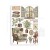 Papier washi A5 Golden Harmony 8 arkuszy SBW11 Stamperia