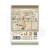 Papier washi A5 Golden Harmony 8 arkuszy SBW11 Stamperia