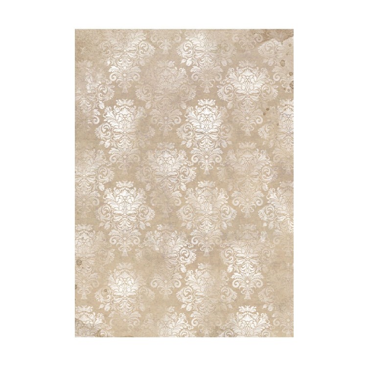 Papier ryżowy A6 Golden Harmony Backgrounds tła - zestaw 8szt DFSAK6029 Stamperia