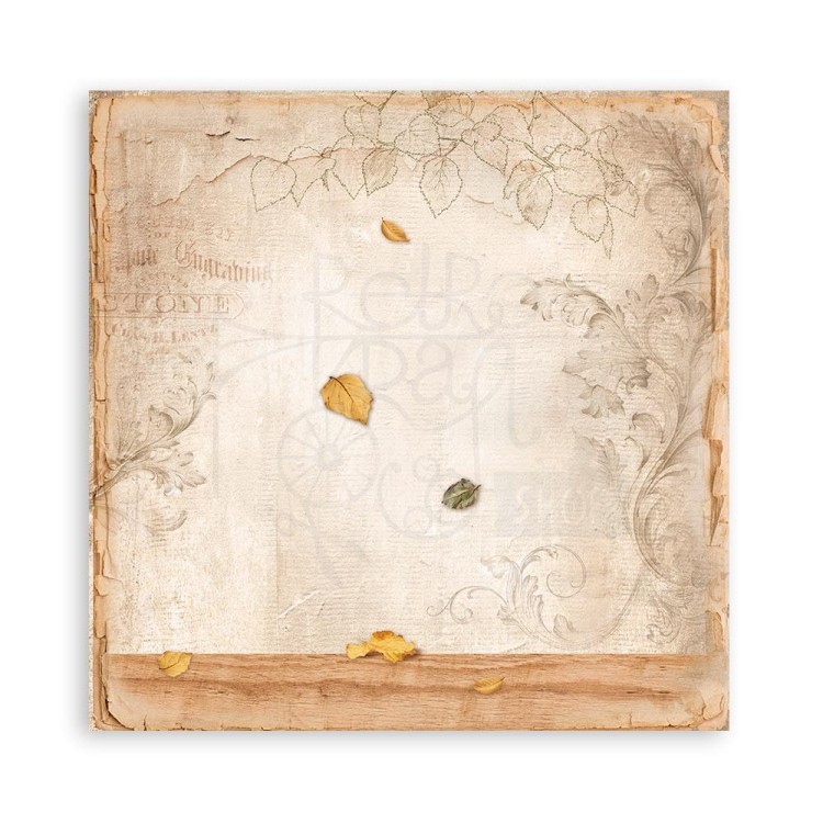 Zestaw papierów jednostronnych do scrapbookingu 20x20 Golden Harmony 22 arkusze SBBSXB05 Stamperia