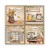 Zestaw papierów jednostronnych do scrapbookingu 20x20 Golden Harmony 22 arkusze SBBSXB05 Stamperia