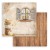 Zestaw papierów do scrapbookingu 20x20 Golden Harmony SBBS114 Stamperia