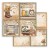 Zestaw papierów do scrapbookingu 20x20 Golden Harmony SBBS114 Stamperia