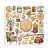 Zestaw papierów do scrapbookingu 20x20 Golden Harmony SBBS114 Stamperia