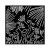 Szablon maska 18x18cm Forest Abstrakcja kwiaty KSTDQ118 Stamperia