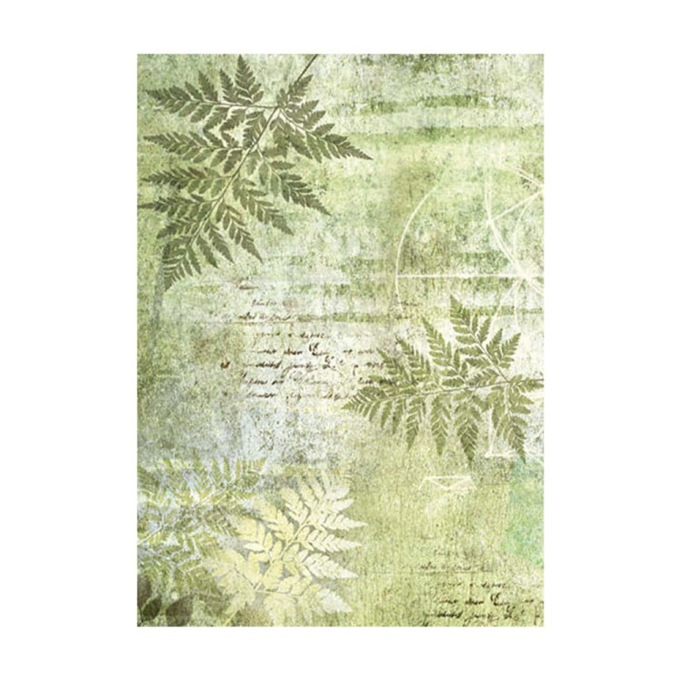 Papier ryżowy A6 Forest Backgrounds tła - zestaw 8szt DFSAK6030 Stamperia