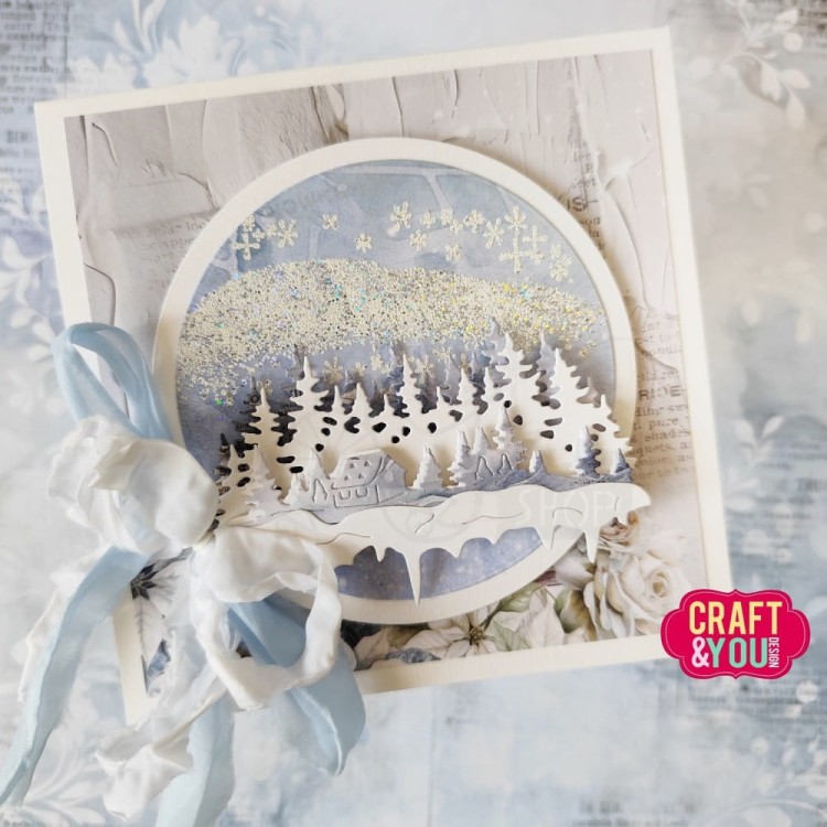 Stempel akrylowy Northern Light Set CS042 Craft&amp;You Design