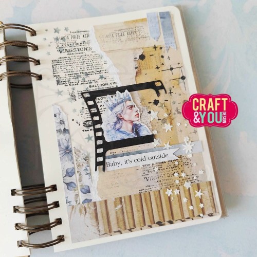 Stempel akrylowy Newspaper CS044 Craft&amp;You Design