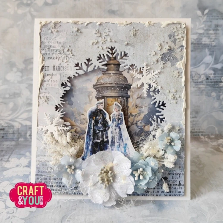 Szablon maska A6 Snowflakes - Płatki śniegu SC002 Craft&amp;You Design