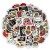 Naklejki do scrapbookingu i art journalingu foliowe - Halloween - 50szt