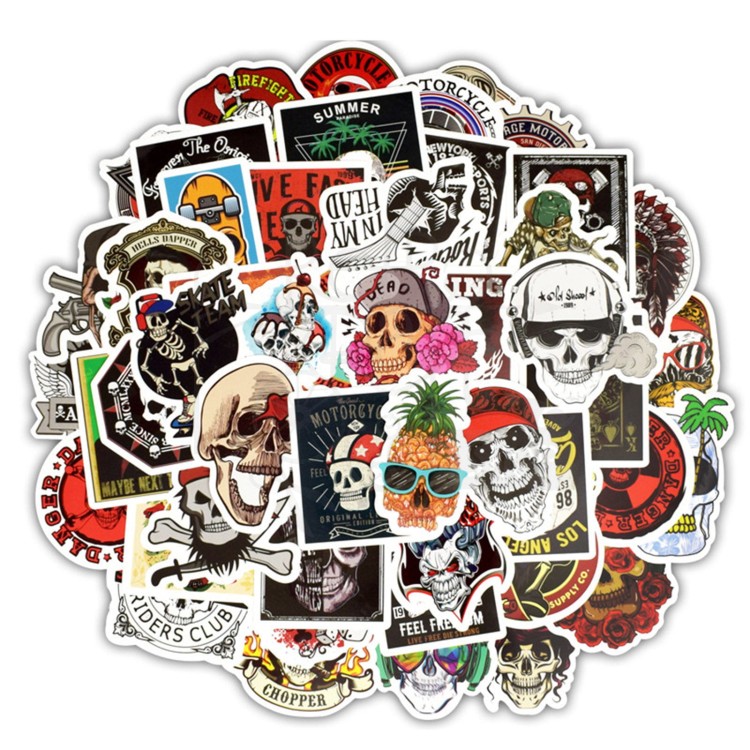Naklejki do scrapbookingu i art journalingu foliowe - Halloween - 50szt