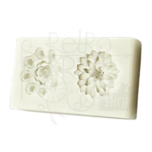 Foremka silikonowa 2 dalie 6.5x9.5cm 90315 Pentart