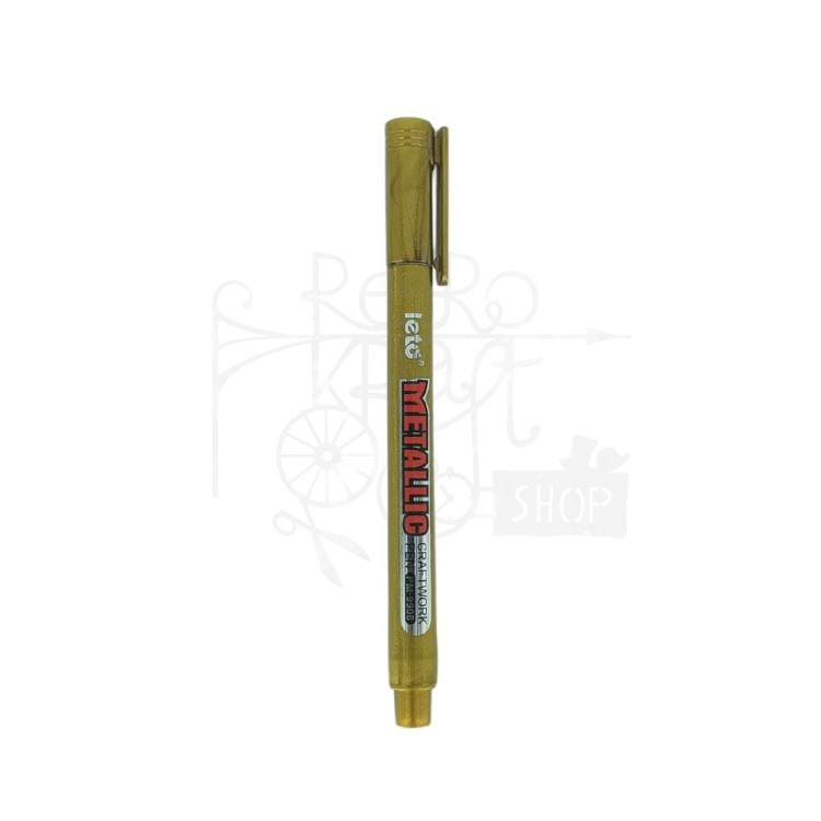 Marker pisak metaliczny złoty