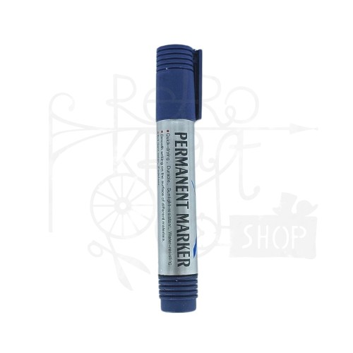 Marker pisak permanentny niebieski