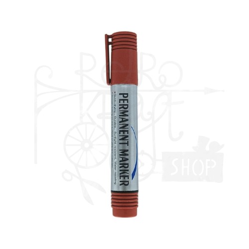 Marker pisak permanentny czerwony