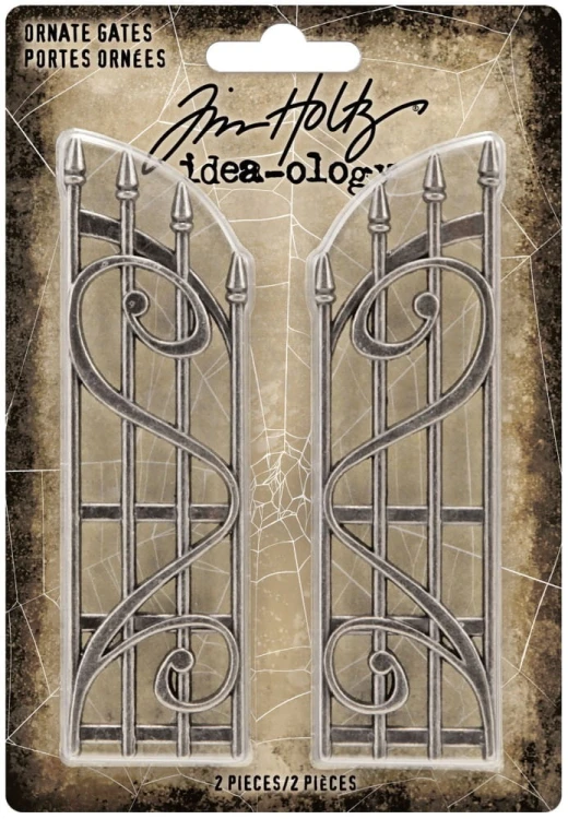 Ozdoby metalowe Idea-Ology Ornate Gates 2szt TH94159 Tim Holtz