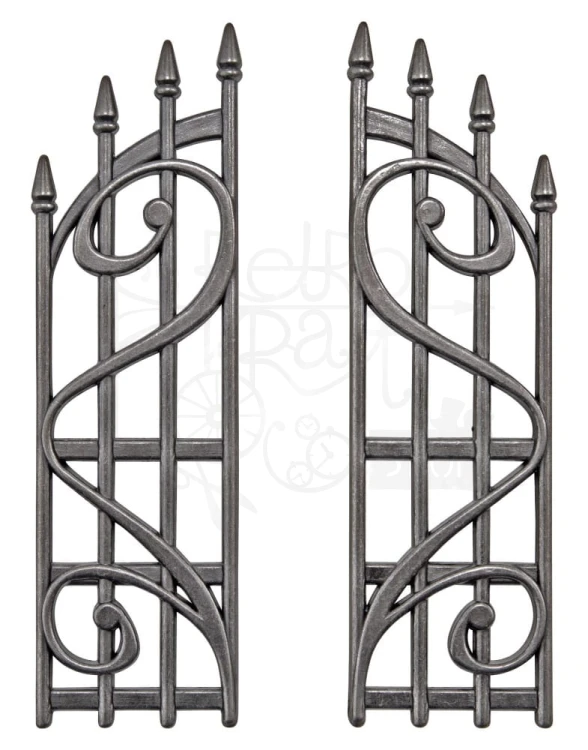 Ozdoby metalowe Idea-Ology Ornate Gates 2szt TH94159 Tim Holtz