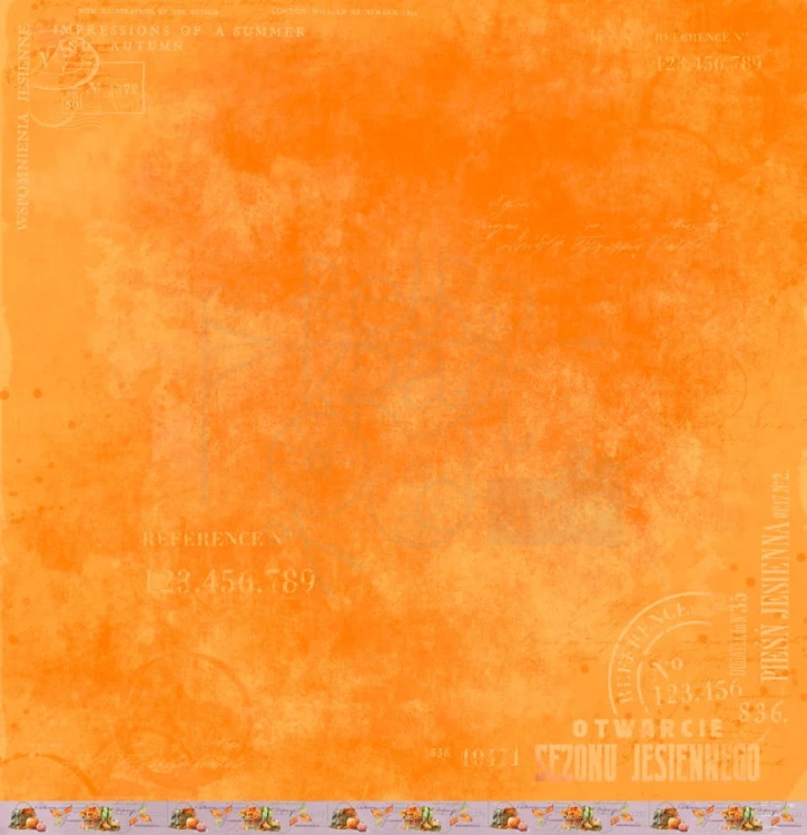 Papier do scrapbookingu 30x30 Autumn Games POMANDER UHK Gallery