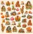 Papier do scrapbookingu 30x30 Autumn Games okładka z grafikami UHK Gallery
