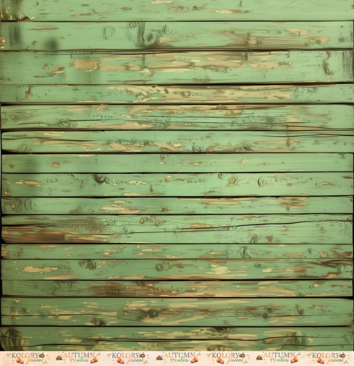 Papier do scrapbookingu 30x30 Autumn Games GREENERY UHK Gallery