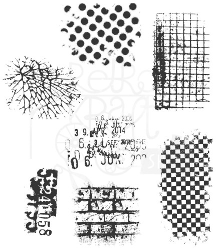 Stempel gumowy kauczukowy Ultimate Grunge CMS075 Tim Holtz Stampers Anonymous