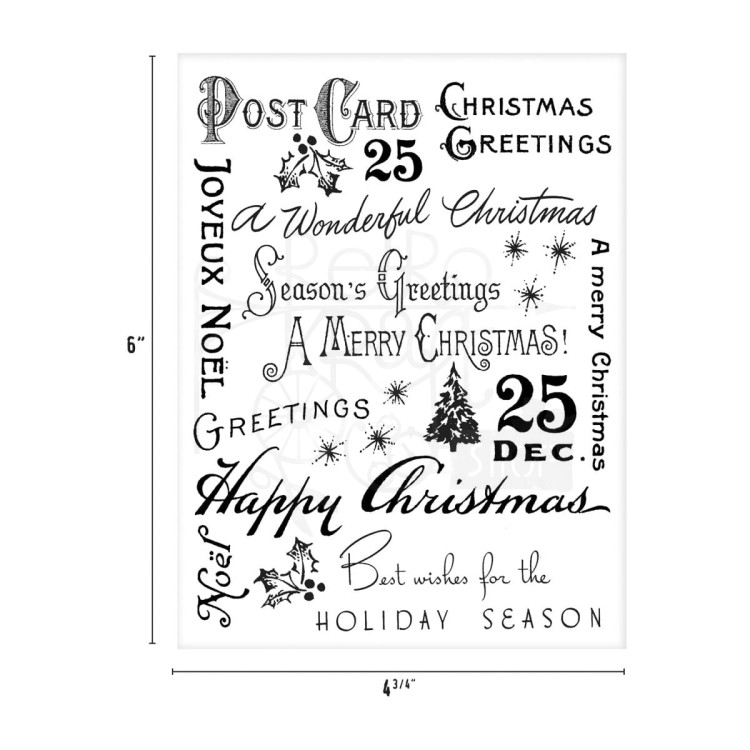 Idea-ology Collage Paper Christmas 30szt TH94409 Tim Holtz
