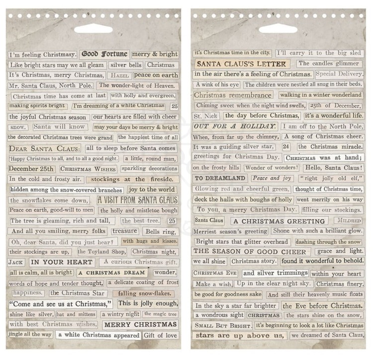 Naklejki Idea-Ology Sticker Book Christmas TH94415 Tim Holtz