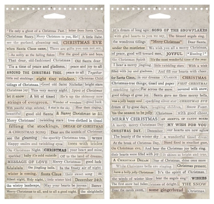 Naklejki Idea-Ology Sticker Book Christmas TH94415 Tim Holtz